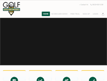 Tablet Screenshot of golfscorekeeper.com